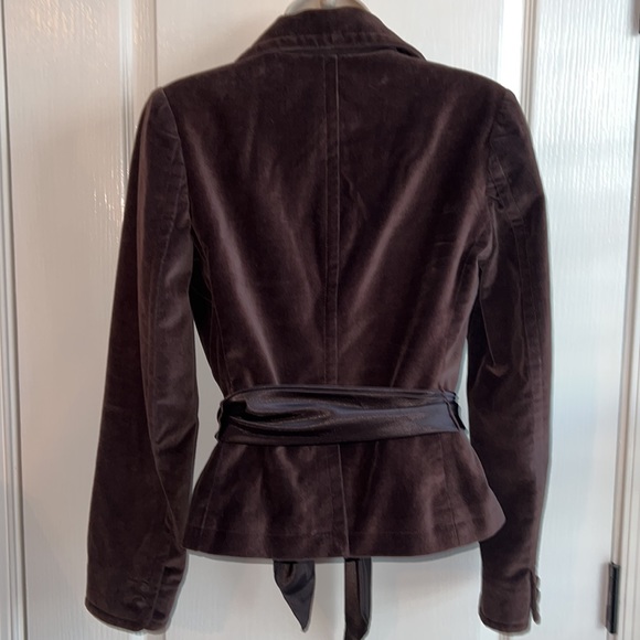 Banana Republic Brown Velvet Jacket - Picture 3 of 6